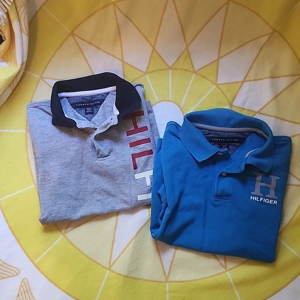 GUC-Tommy Hilfiger Polo Shirts & Jumping Beans Denim Shorts -4pc Bundle